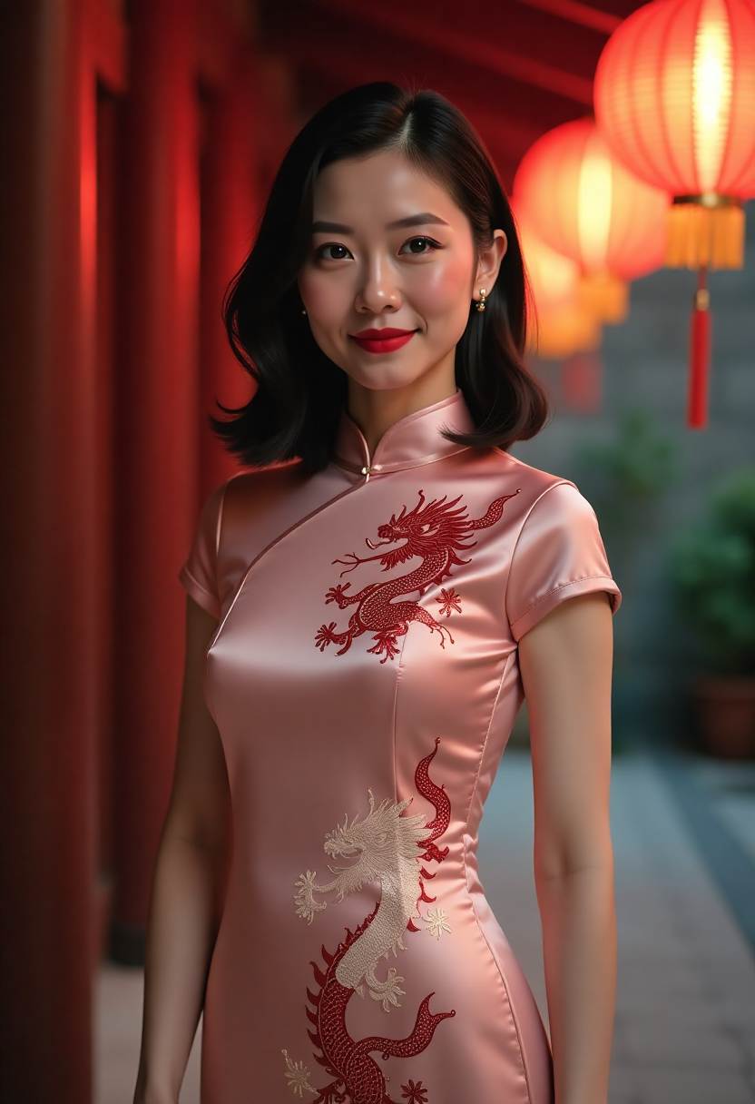 长街灯火海报